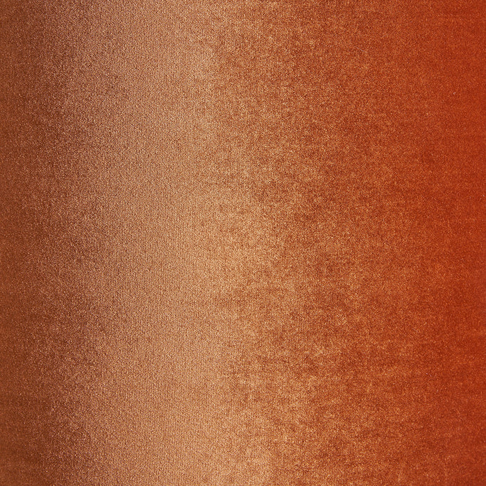 Éliane Tobacco Velvet Cylinder Shade