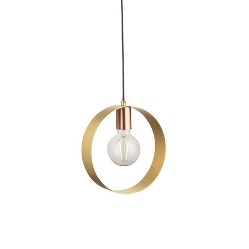 Hoop 1 Pendant Light in Brass / Copper