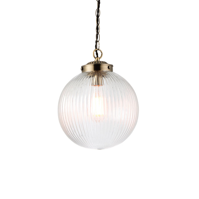 Brydon Glass Bulb Ceiling Pendant Light - Small