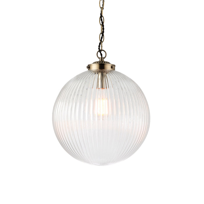 Brydon Glass Bulb Ceiling Pendant Light - Large