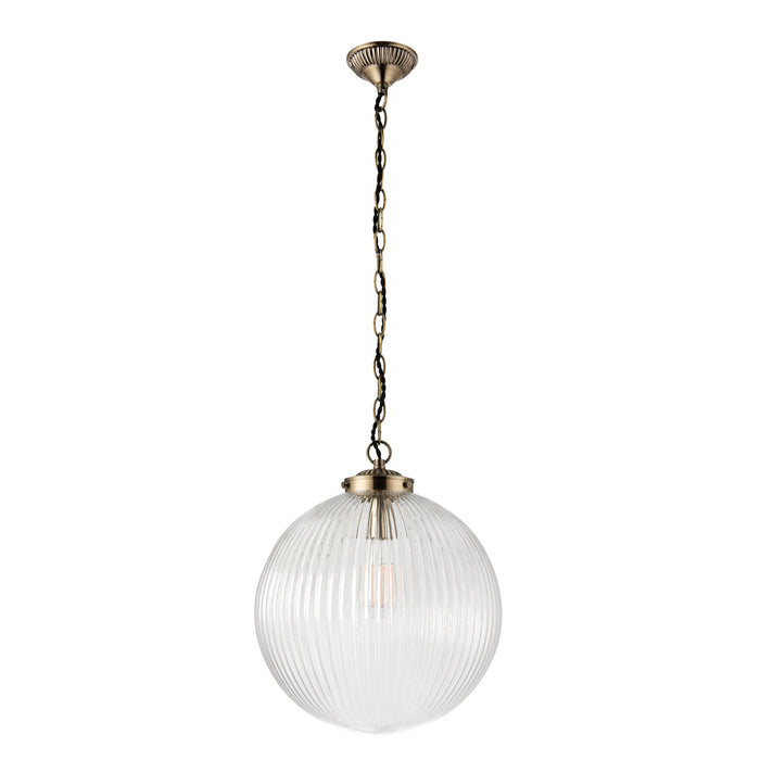 Brydon Glass Bulb Ceiling Pendant Light - Large