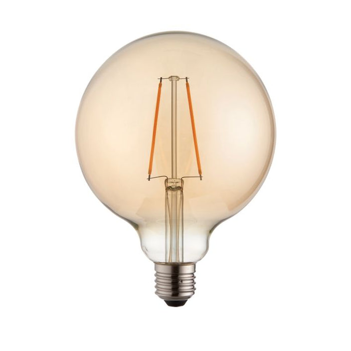LED Filament Globe Large In Amber