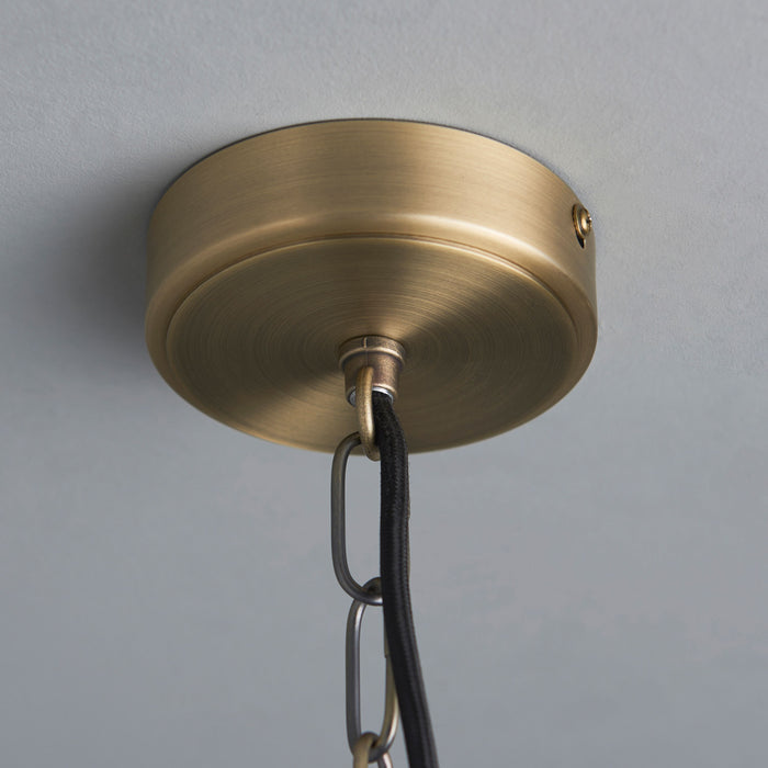 Hurst Pendant Light Small in Brass