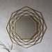 Ayla Decorative Glass/Metal Mirror In Gold
