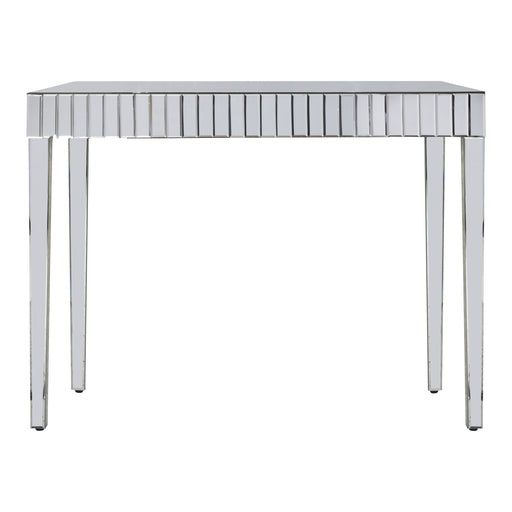 Sofia Console Table, Silver Mirrored Legs, Mirrored Top