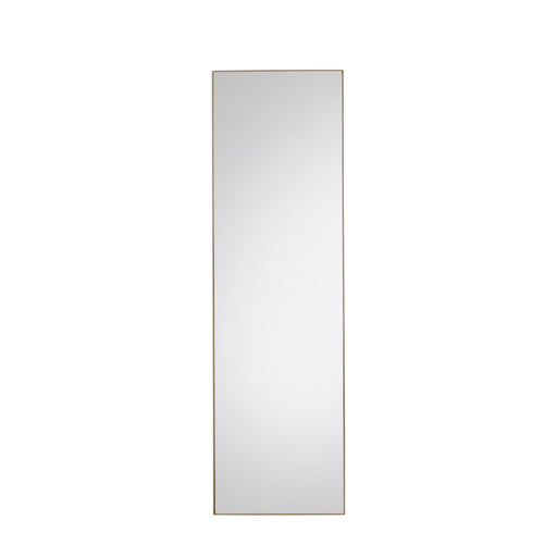 Willow Rectangle Wall Mirror, Large, Metal, Bronze Frame