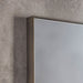 Willow Decorative Glass/MDF/Metal Rectangle Mirror Large In Bronze