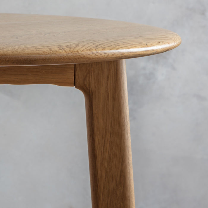 Naples Side Table, Solid Oak
