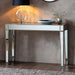 Elisa Mirrored Console Table, Gold, Mirrored Glass
