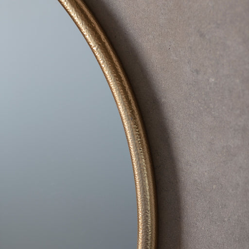 Allegra Metal Wall Mirror Large in Gold