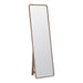 Darcy Wooden Wall Mirror, Rectangle Frame, Natural 
