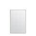 Willow Large Wall Mirror, Rectangle, Metal Frame, Champagne