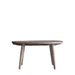 Marco Natural & White Mango Wood Round Coffee Table