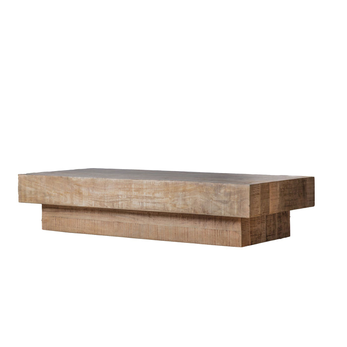 Kashmir Coffee Table, Natural, Mango Wood, Due Back In 05/05/24
