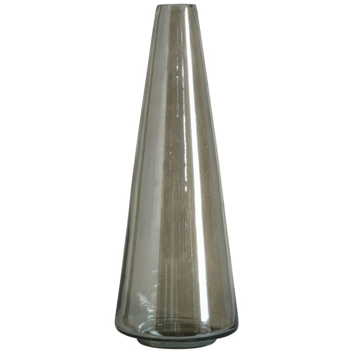 Bremen Glass Vase, Smoke large