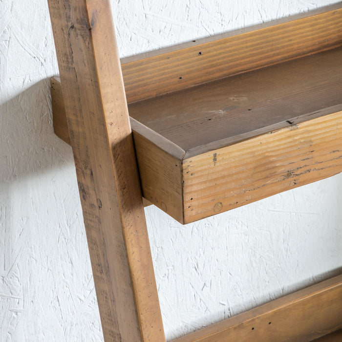 Erin Floor Shelf Unit, Wooden Frame, Rectangular, Open Shelf