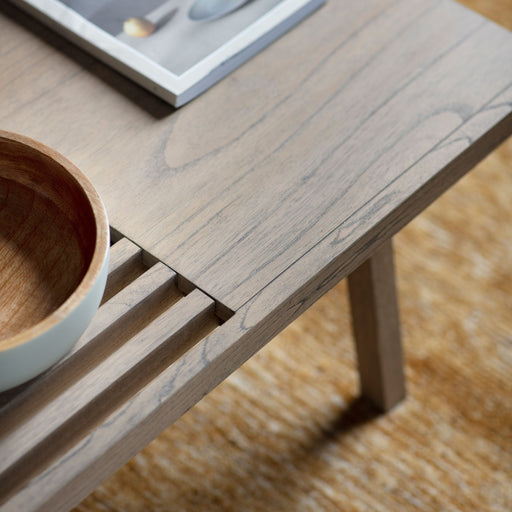 Hayami Coffee Table, Weathered, Natural Ash Wood