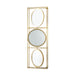 Ariana Decorative Metal/Mirror/MDF Mirror Multiple in Brass