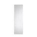 Willow Rectangle Wall Mirror, Large, Metal Frame, Silver