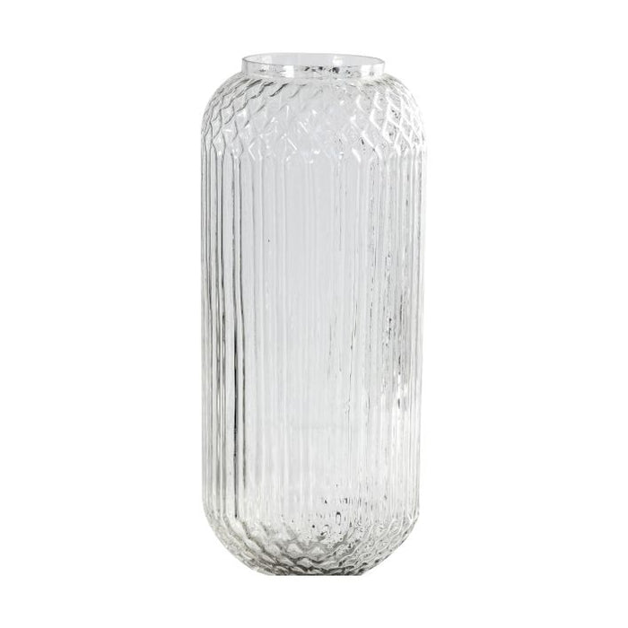 Besset Vase, Clear Glass