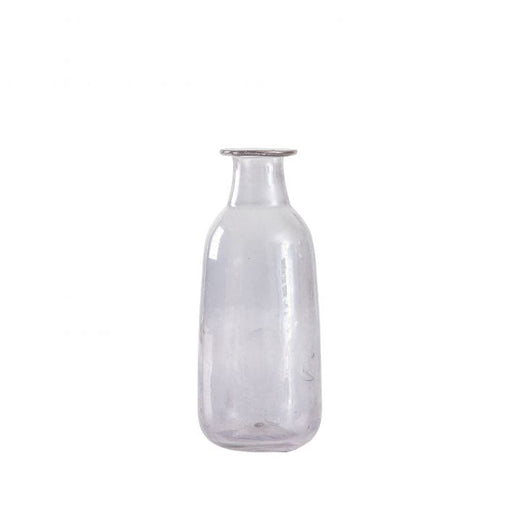 Burwell Bud Vase, Grey, Glass 