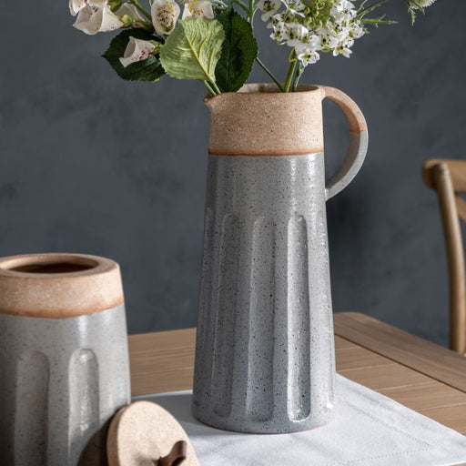 Natural Slate Vase, Earthenware, Callow Pitcher