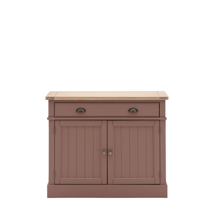 Cheswick Sideboard, Clay, Natural, Wood, 2 Doors