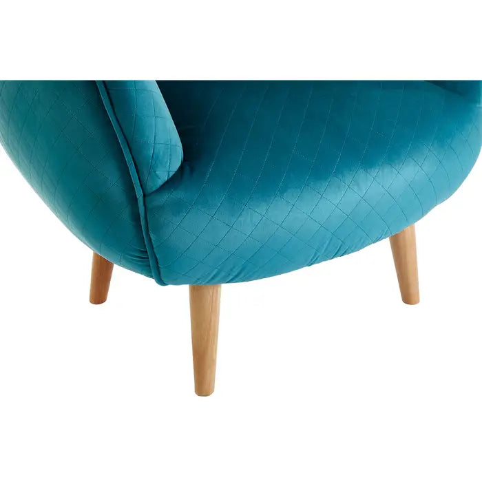 Oscar Teal Fabric Chair / Accent Chair