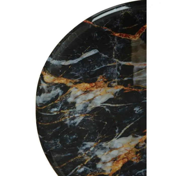 Marlox Faux Marble Side Table