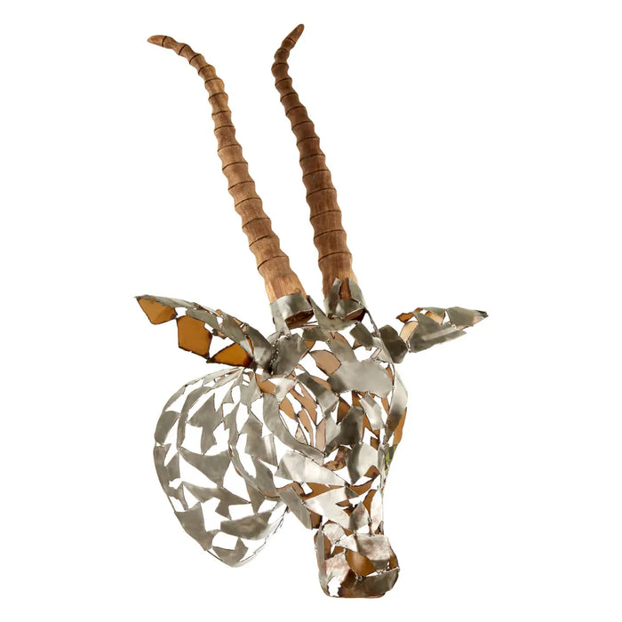 Zania antelope head In Natural