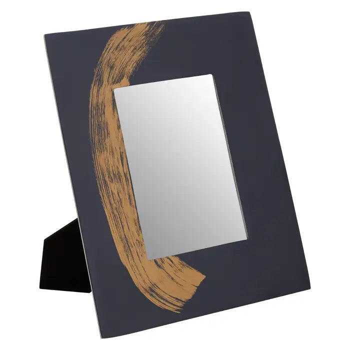 Alma Blue And Gold Large Photo Frame