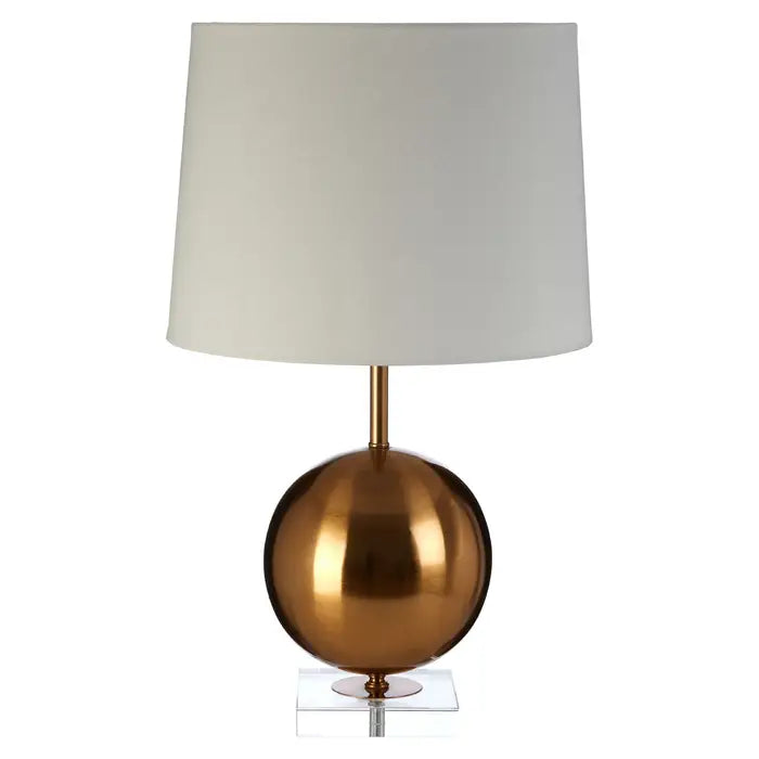 Zena Gold Sphere Table Lamp