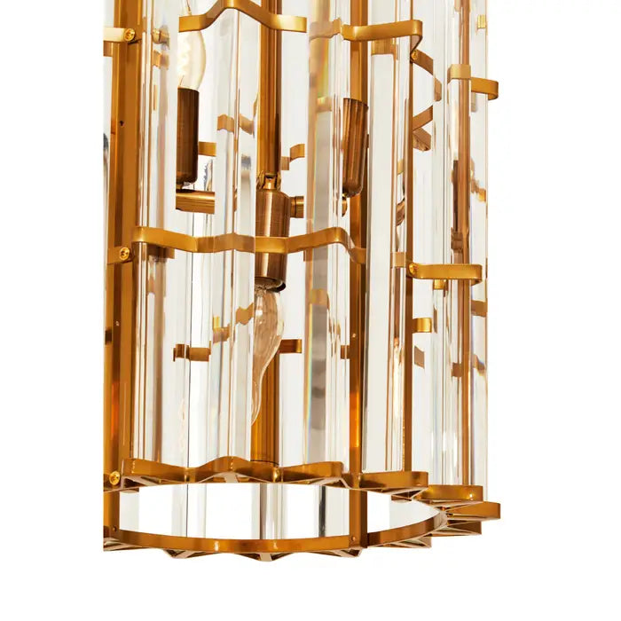Karli Brass Finish Vertical Light