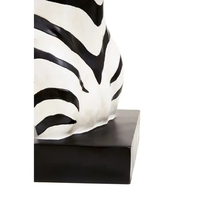 Boho Zebra Table Lamp