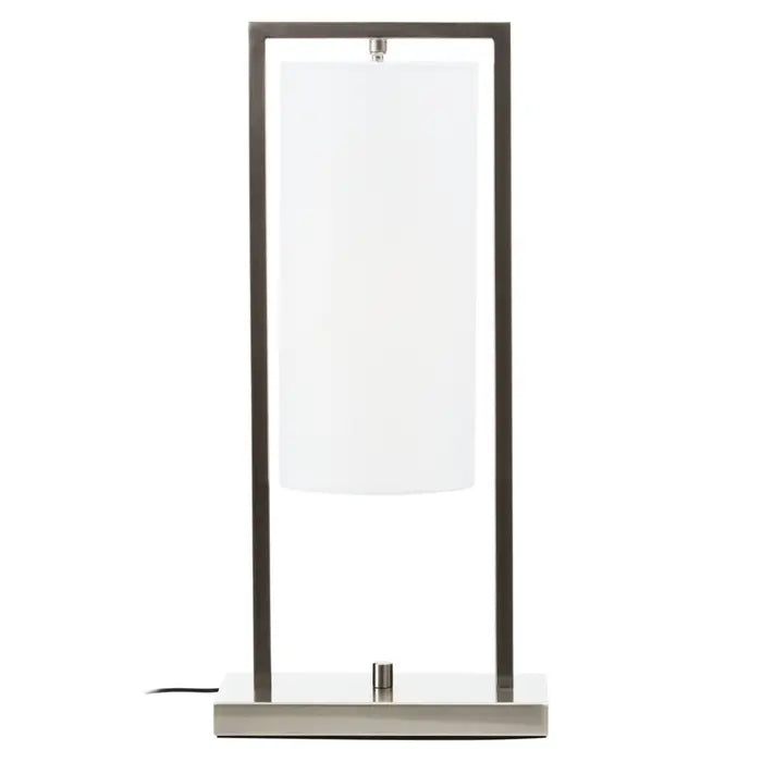 Atkins Silver Metal Table Lamp