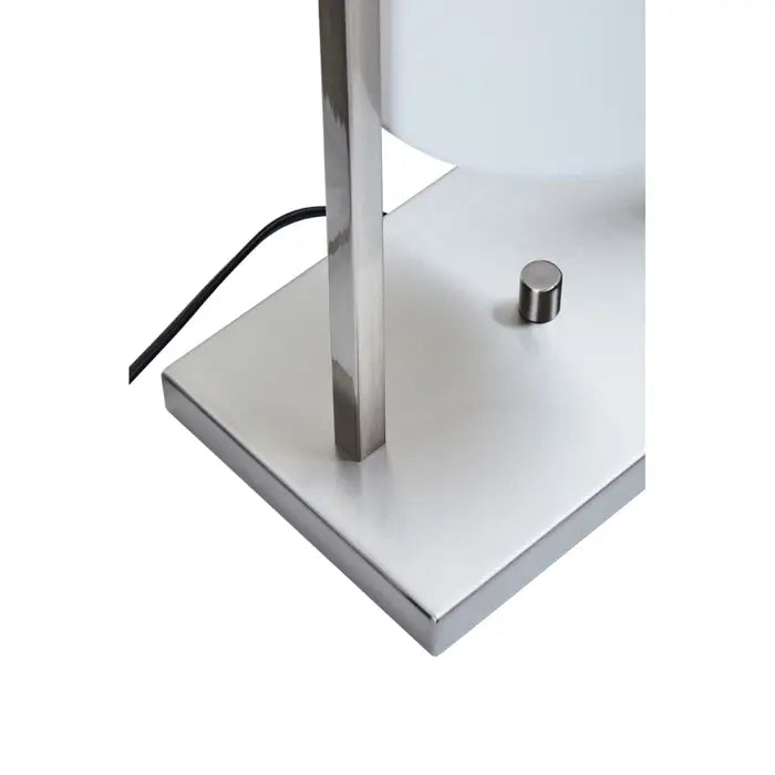 Atkins Silver Metal Table Lamp
