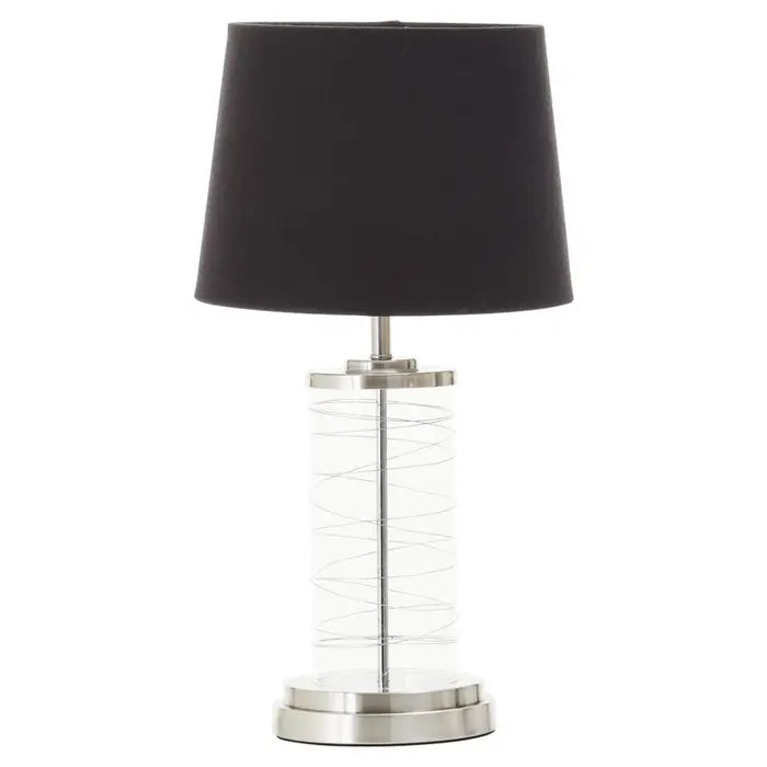 Zola Glass Cylinder Table Lamp