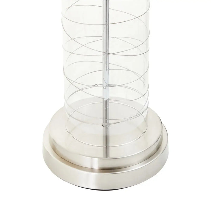 Zola Glass Cylinder Table Lamp