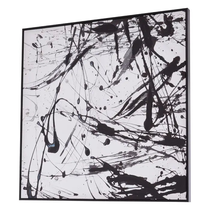 Astratto Black And White Wall Art