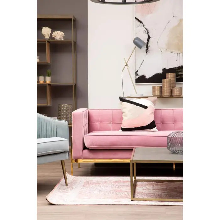 Astratto Natural Pink And Classic Wall Art