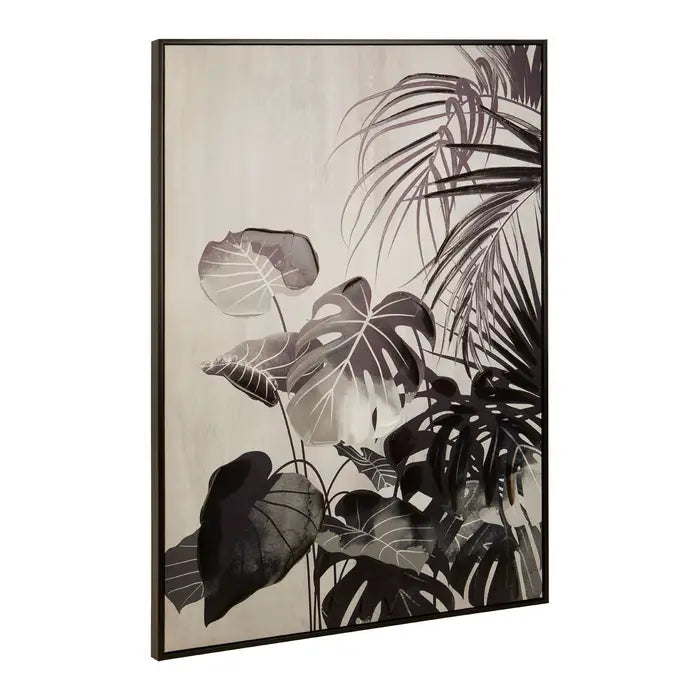 Astratto Black Wood Frame Wall Art