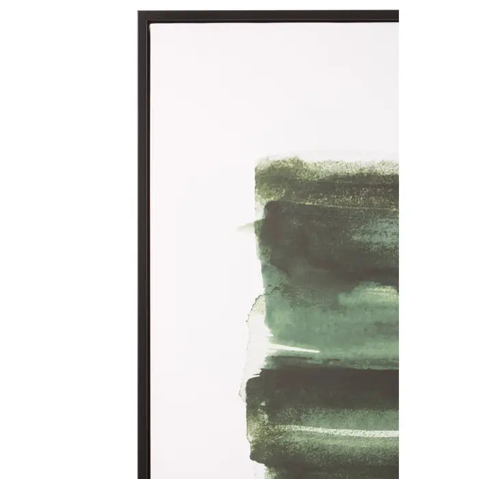 Astratto Canvas Green and Gold Wall Art