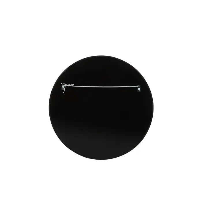 Astratto Round Wall Art In Black
