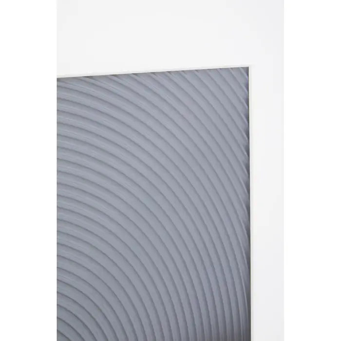 Nason Aluminium Wall Art In Grey & White