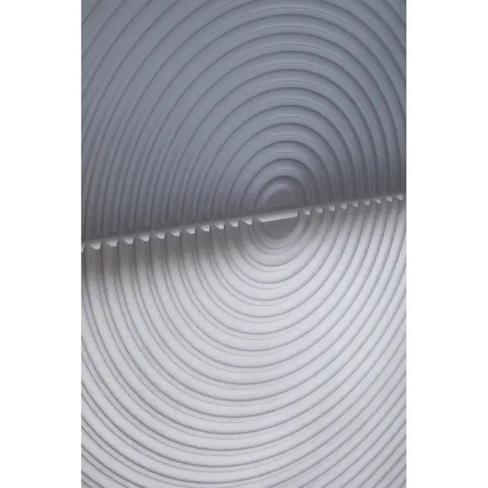 Nason Aluminium Wall Art In Grey & White