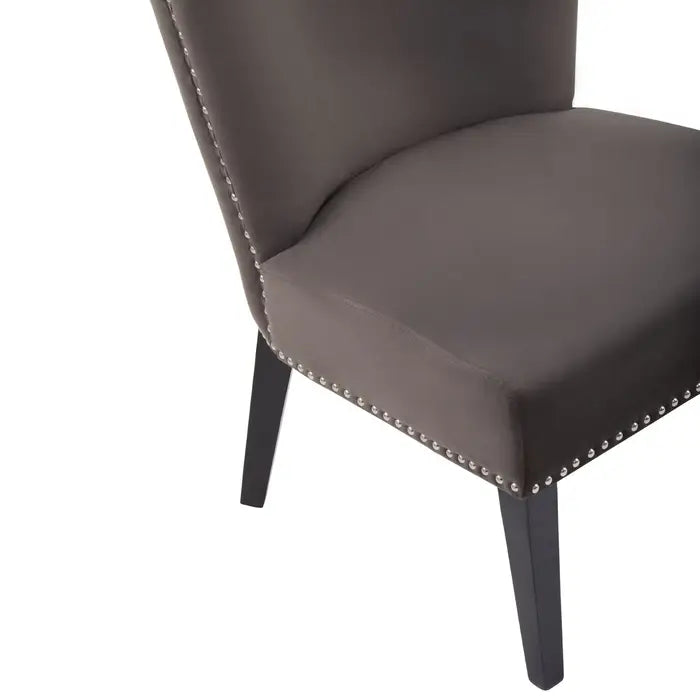 Kensington Townhouse Mink Winged Dining Chair
