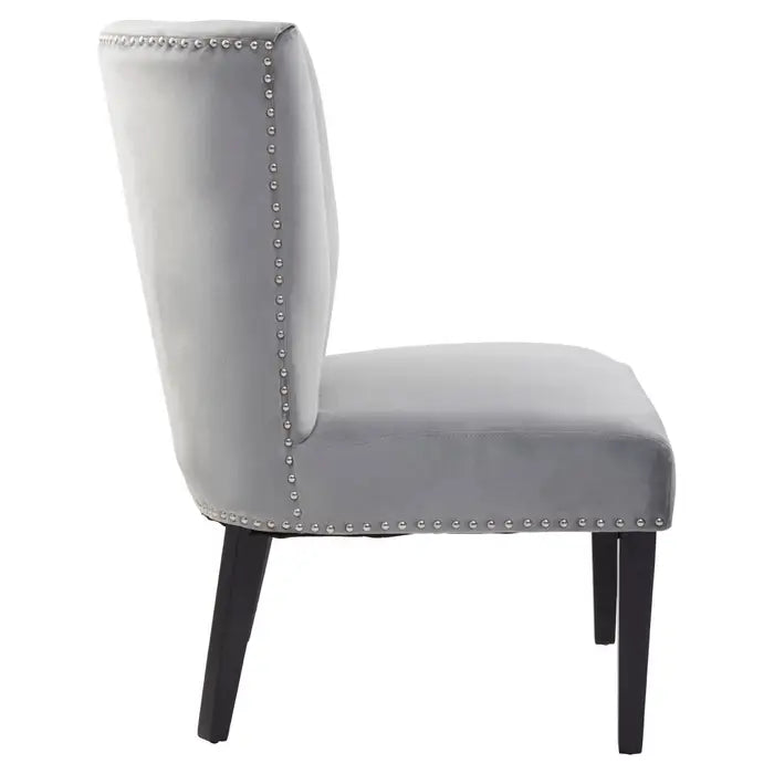 Kensington Townhouse Grey Winged Dining Chair