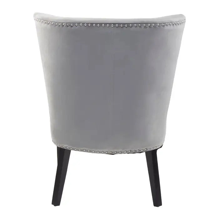 Kensington Townhouse Grey Winged Dining Chair