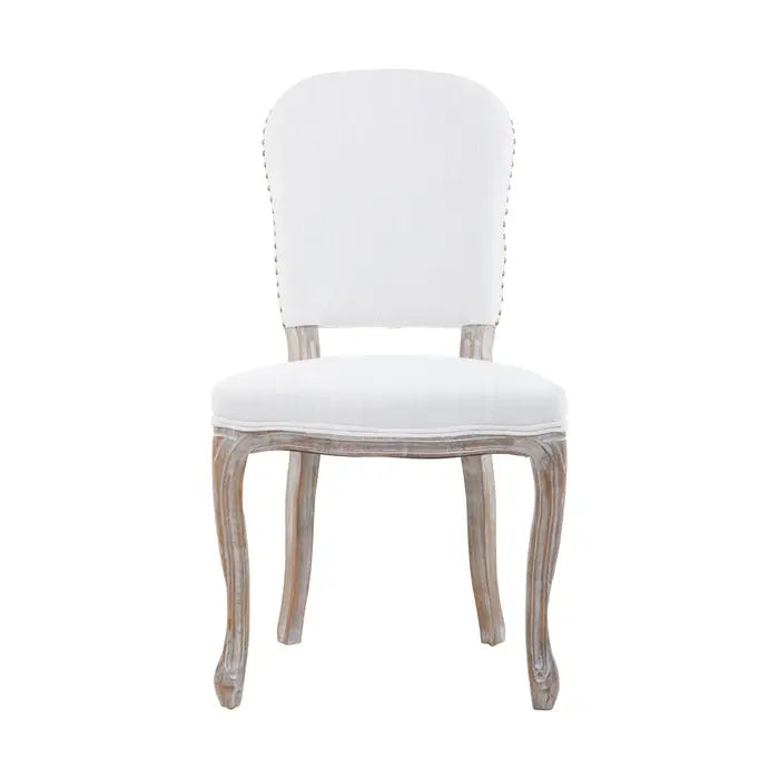 Kensington Townhouse White Winged Dining Chair