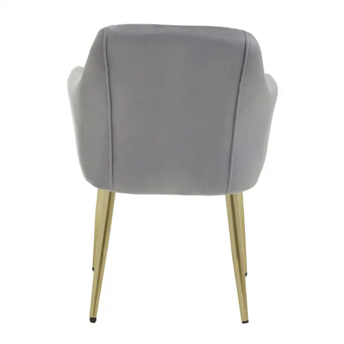 Darcy Grey Velvet Dining Chair